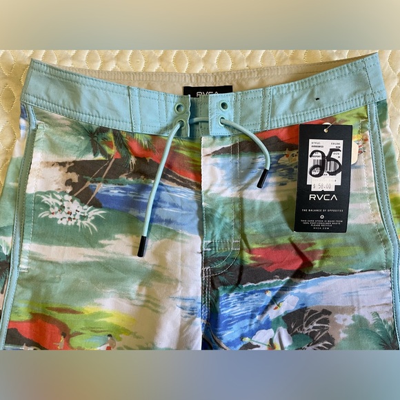RVCA boys board shorts NWT - Picture 2 of 7